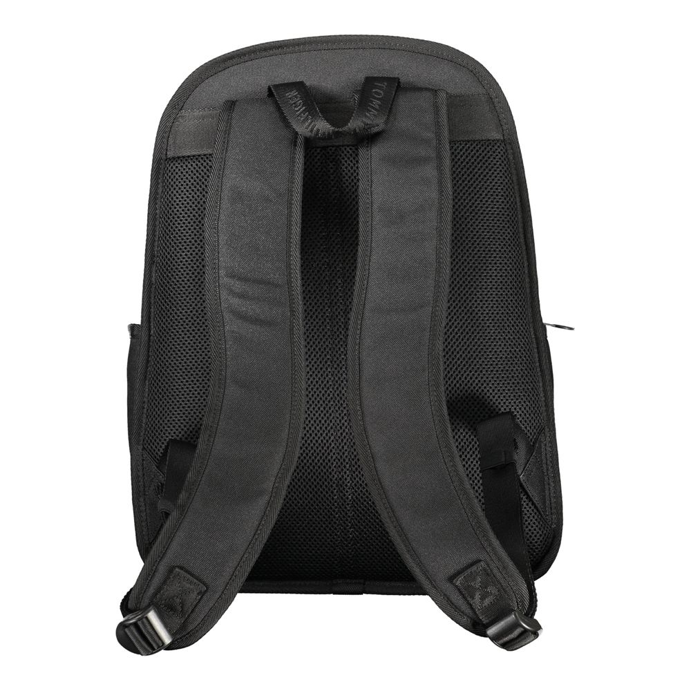 Tommy Hilfiger – Schwarzer Polyester-Rucksack
