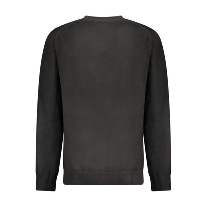 Calvin Klein Herrenpullover aus schwarzer Baumwolle