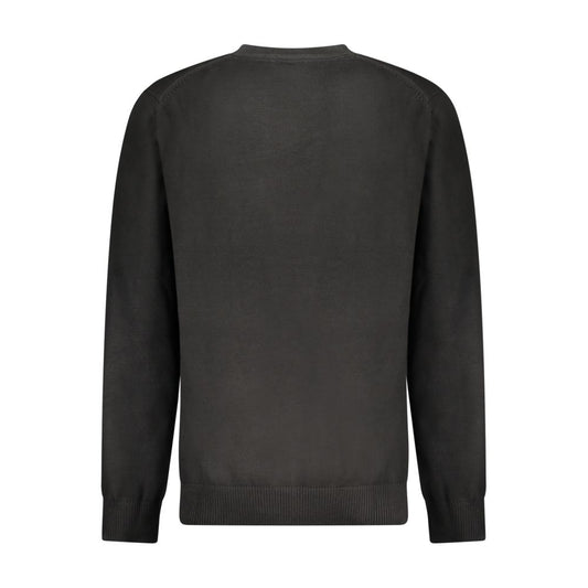 Calvin Klein Herrenpullover aus schwarzer Baumwolle