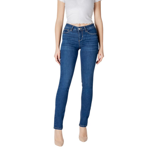 Liu Jo, Blaue Mom-Jeans aus Baumwolle