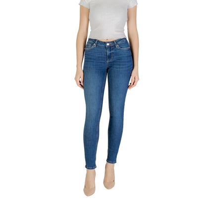 Liu Jo, Blaue Skinny-Jeans aus Baumwolle