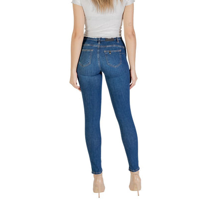 Liu Jo, Blaue Skinny-Jeans aus Baumwolle