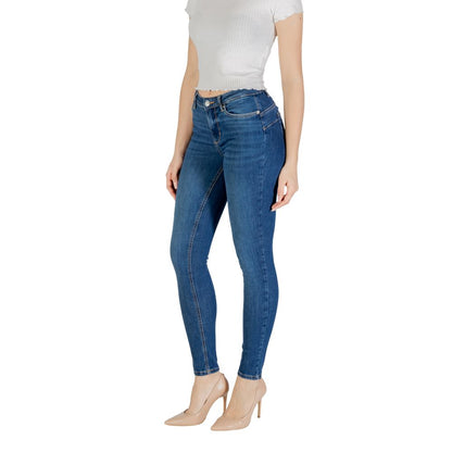 Liu Jo, Blaue Skinny-Jeans aus Baumwolle