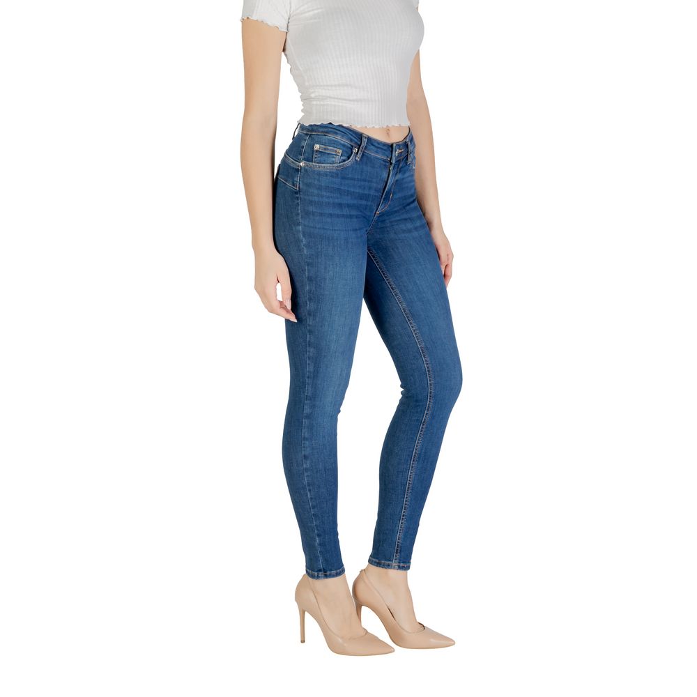 Liu Jo, Blaue Skinny-Jeans aus Baumwolle