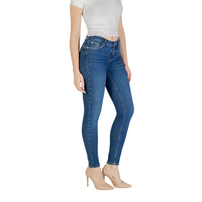 Liu Jo, Blaue Skinny-Jeans aus Baumwolle