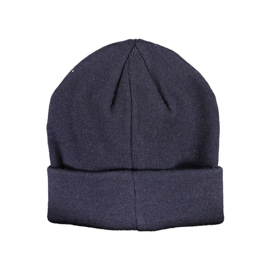 La Martina Blaue Acryl-Männerkappe