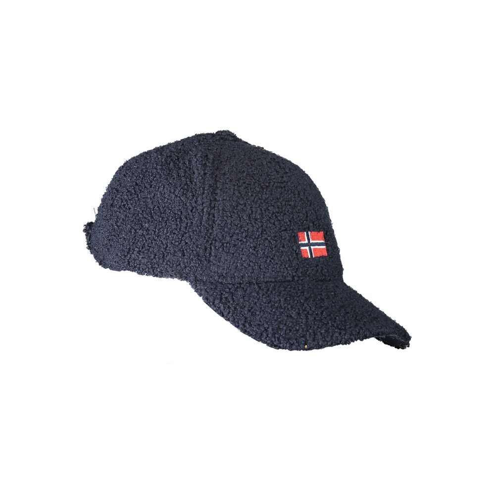 Norwegen 1963 Blaue Polyester-Männerkappe