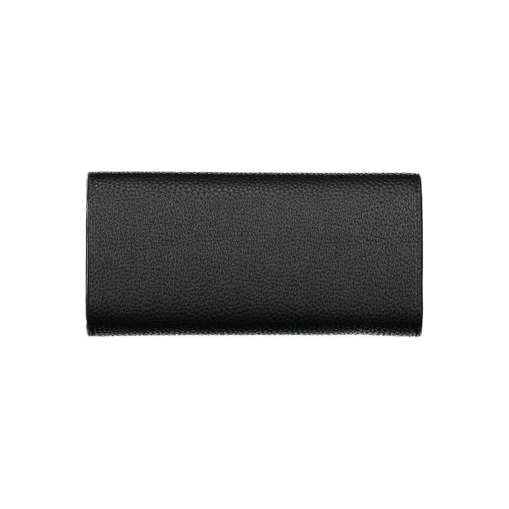 Tommy Hilfiger – Schwarze Polyethylen-Geldbörse für Damen