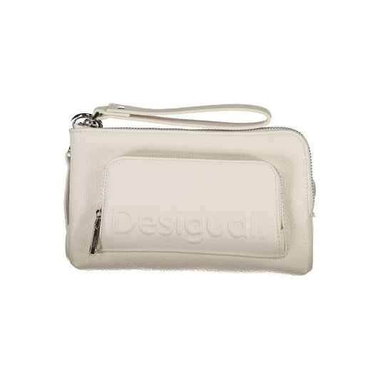 Desigual – Weiße Handtasche aus Polyethylen