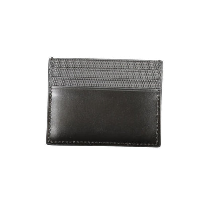 Calvin Klein Schwarze Lederbrieftasche
