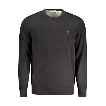 Timberland Herrenpullover aus schwarzer Baumwolle