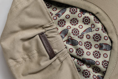 Dolce &amp; Gabbana Beige Baumwoll-Newsboy-Capello-Cabbie-Mütze