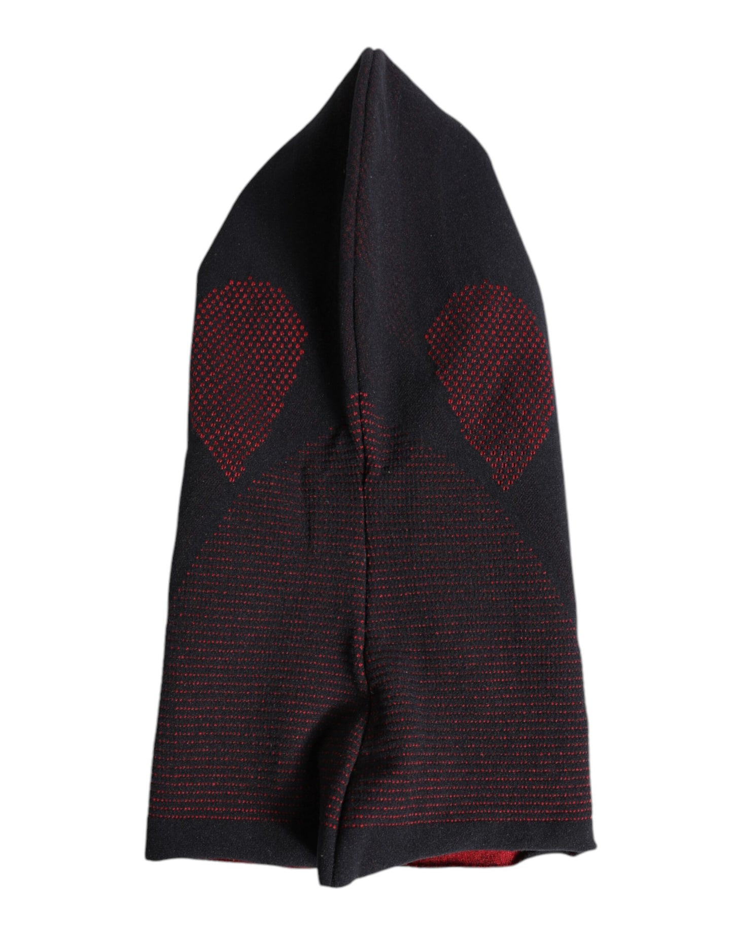 Dolce &amp; Gabbana – Schwarze, gestrickte Skimaske aus Baumwolle mit Sturmhaube