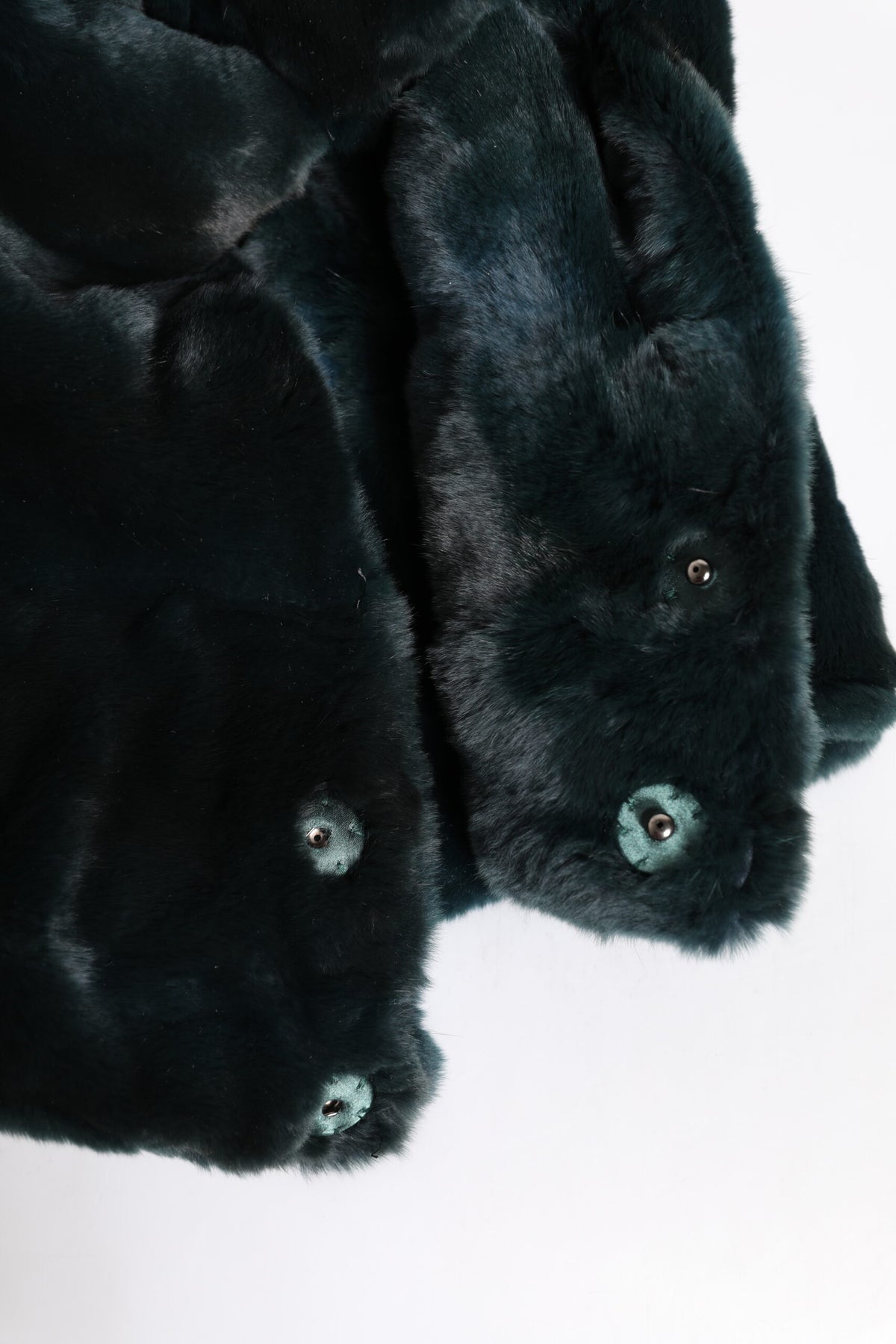 Dolce &amp; Gabbana Schwarze Wieselpelz-Mütze für Damen