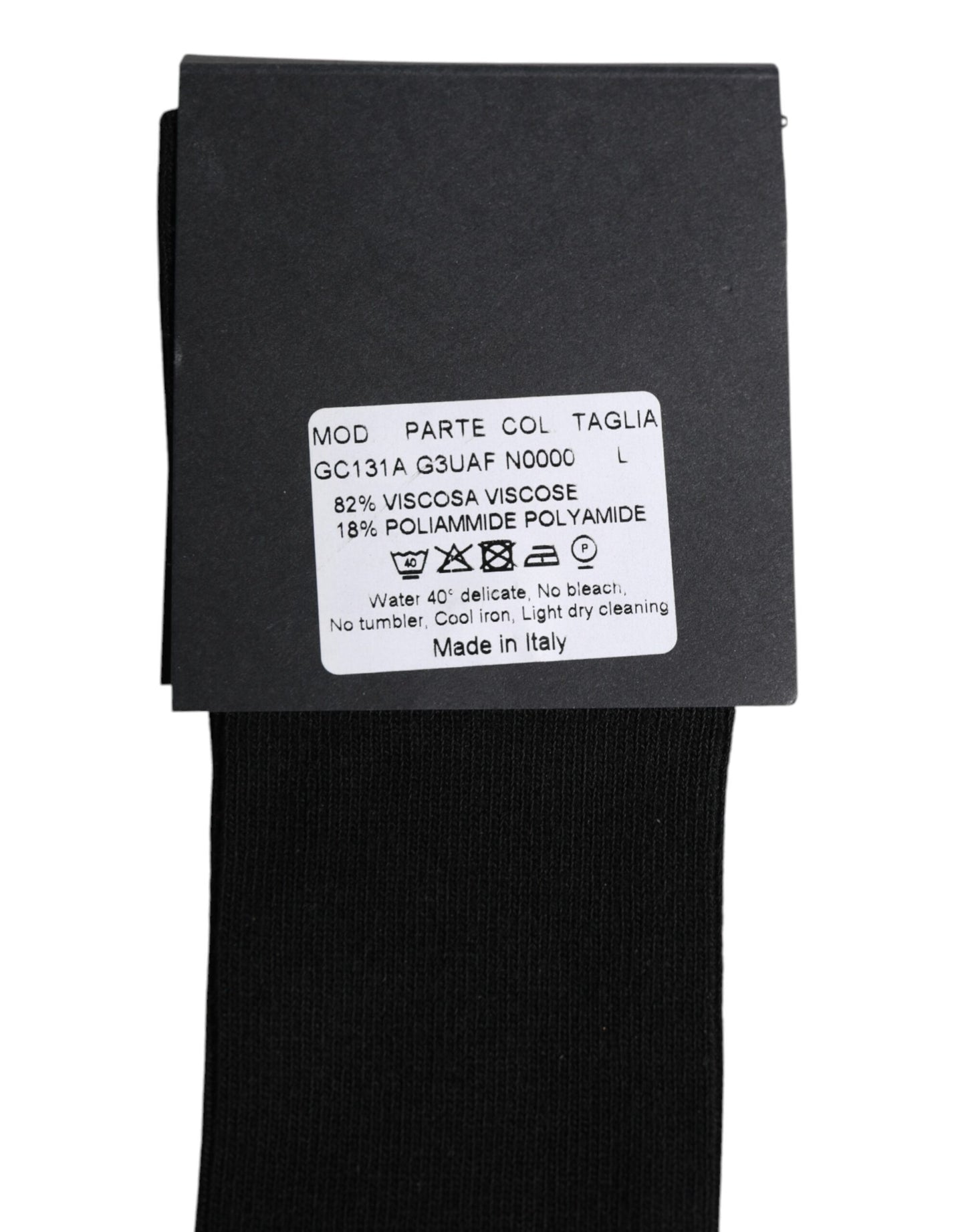 Dolce &amp; Gabbana – Wadensocken aus schwarzer Viskose mit Logo