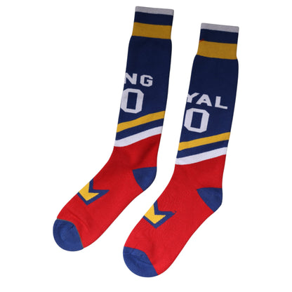 Dolce & Gabbana Multicolor Cotton Stretch Over Calf Socks