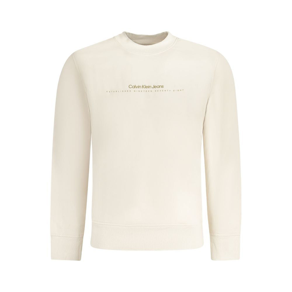 Calvin Klein Beige Baumwollpullover für Herren