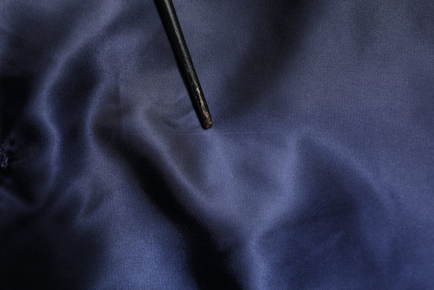 Dolce &amp; Gabbana – Blaue Nylon-Bomberjacke „DG Crown“ mit durchgehendem Reißverschluss