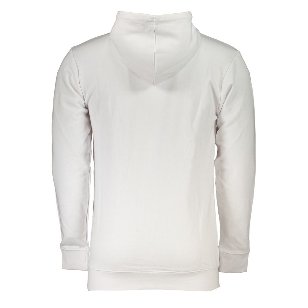 Cavalli Class Weißer Baumwollpullover für Herren