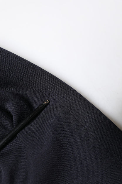 Dolce &amp; Gabbana – Einreihiger Anzugsblazer aus schwarzer Wolle