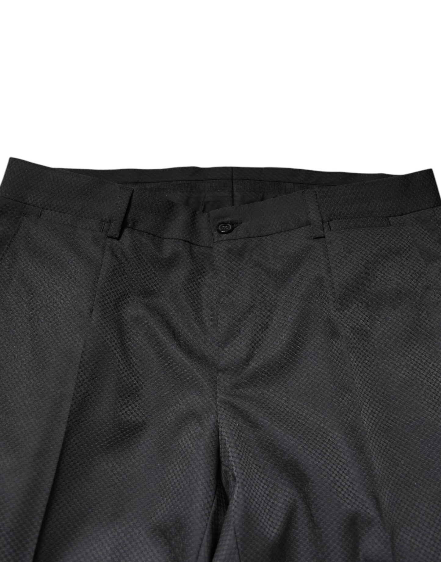 Dolce &amp; Gabbana – Schwarzer, einreihiger, formeller, zweiteiliger Anzug