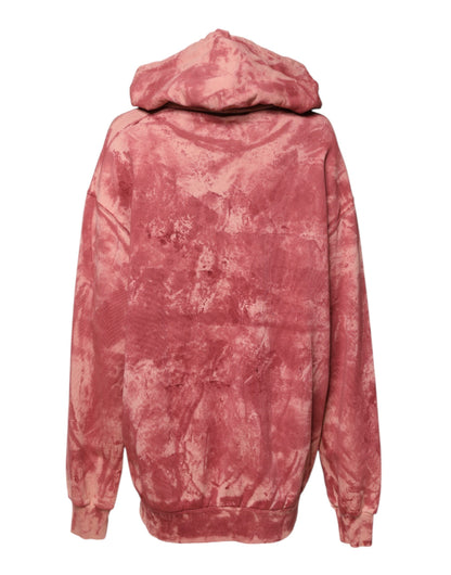 Dolce &amp; Gabbana Pink Wash DG MILANO Kapuzenpullover