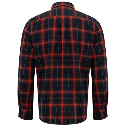 Tom Ford Hemd mit zweifarbigem Leinenmuster