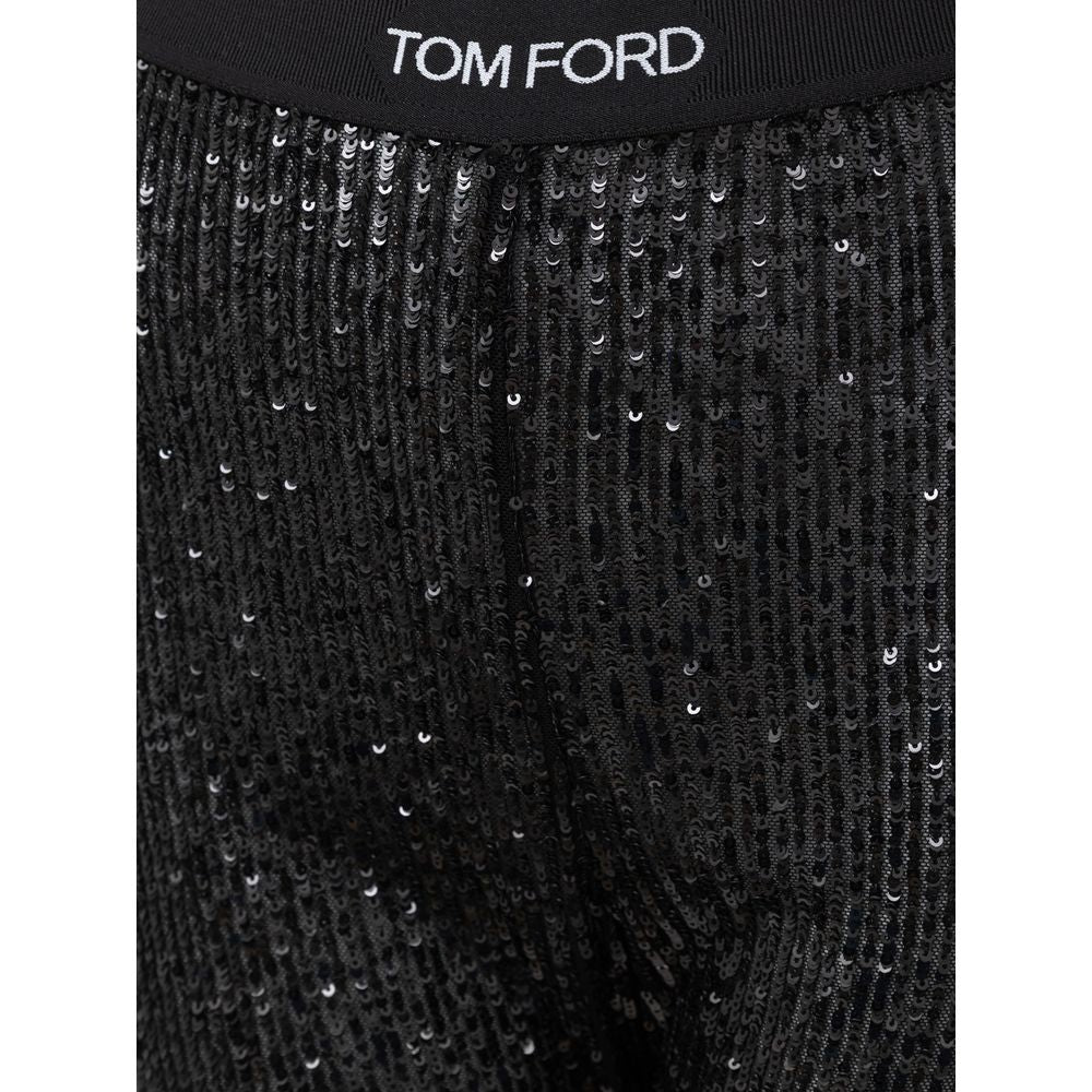 Tom Ford Schwarze Jogginghose aus Polyester (Trainingshose)
