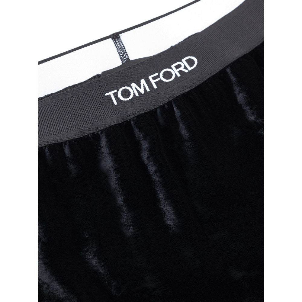 Schwarzer Minirock aus Viskose von Tom Ford
