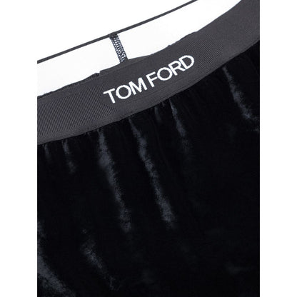 Schwarzer Minirock aus Viskose von Tom Ford