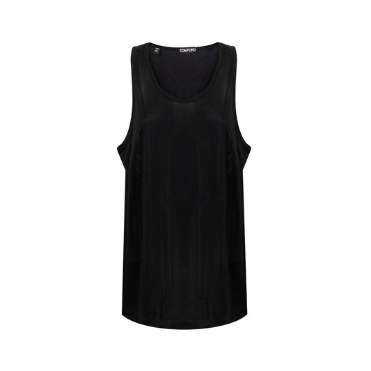 Tom Ford Schwarze Viskose-Tanktops