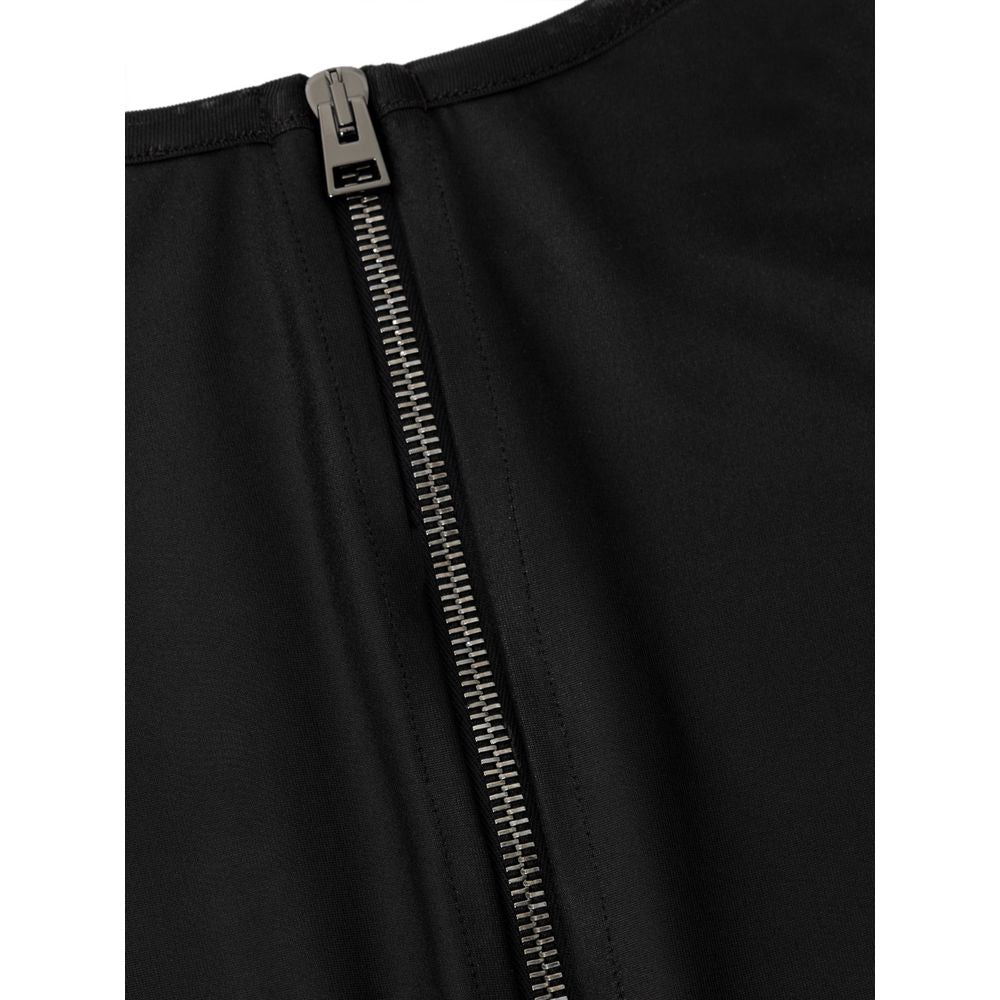 Tom Ford – Schwarzes Viskose-Langarmshirt