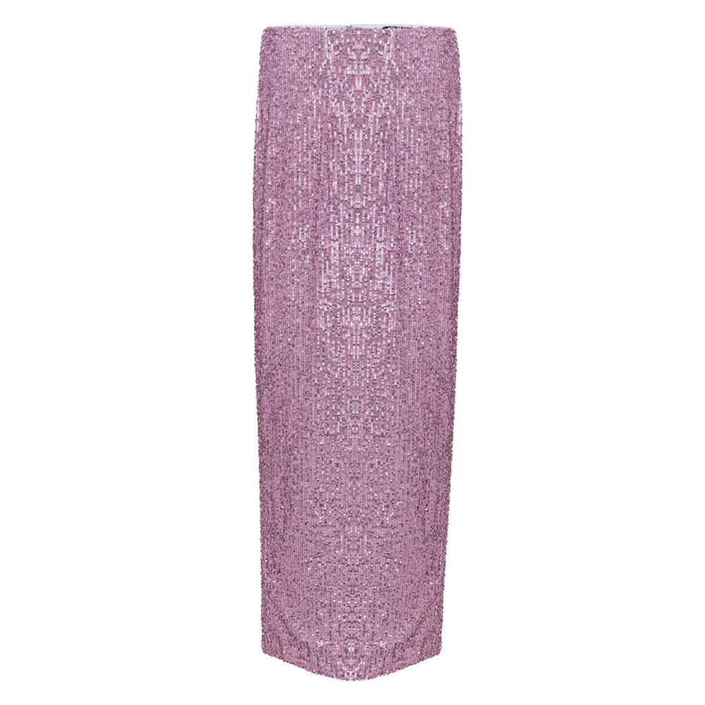 Tom Ford Langer Rock aus pinkfarbenem Polyester