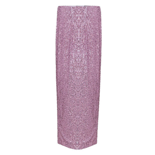 Tom Ford Langer Rock aus pinkfarbenem Polyester