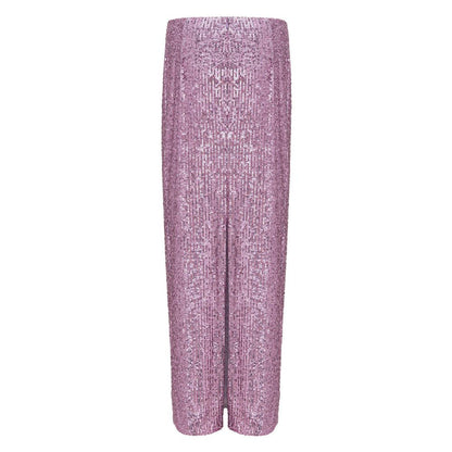 Tom Ford Langer Rock aus pinkfarbenem Polyester