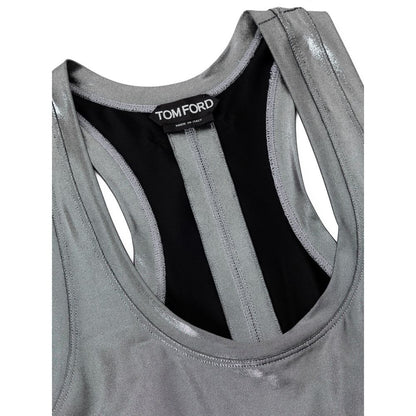Tom Ford Graue Viskose-Tanktops