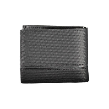 Calvin Klein Herren-Geldbörse aus schwarzem Leder