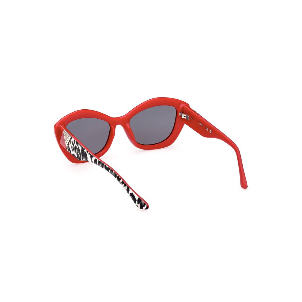 Guess Jeans Red Injected Damen Sonnenbrille