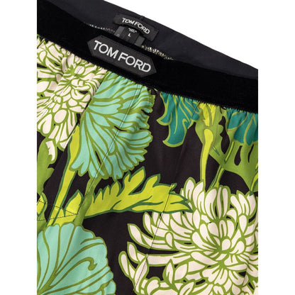 Tom Ford Schlafanzug-Unterteile aus mehrfarbiger Seide