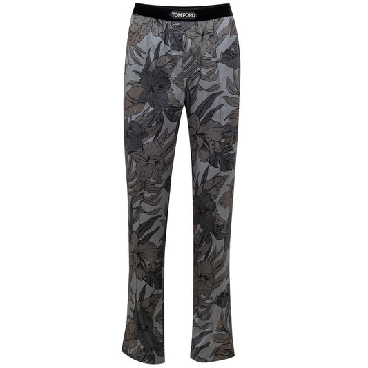 Tom Ford graues Seiden-Nachthemd