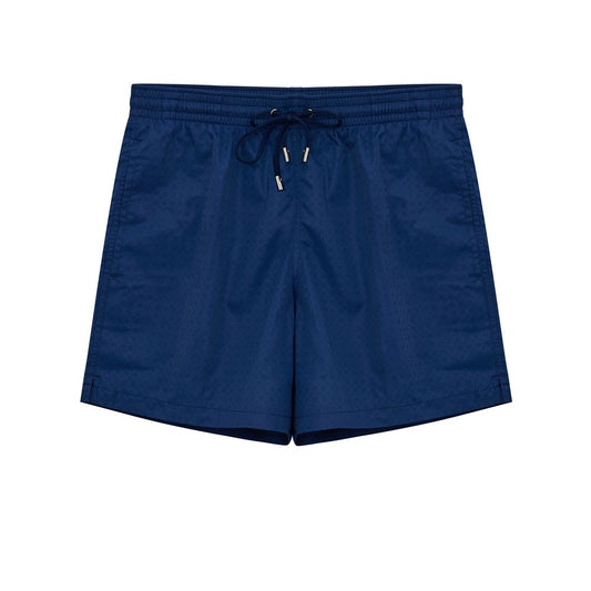 Canali Blaue Badeshorts aus Polyester