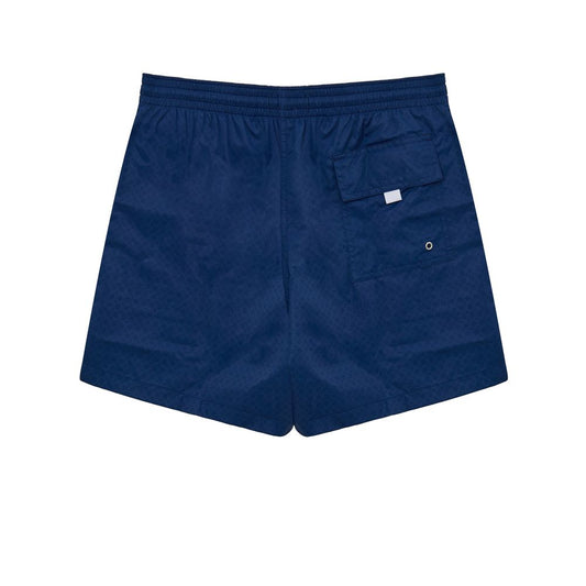 Canali Blaue Badeshorts aus Polyester