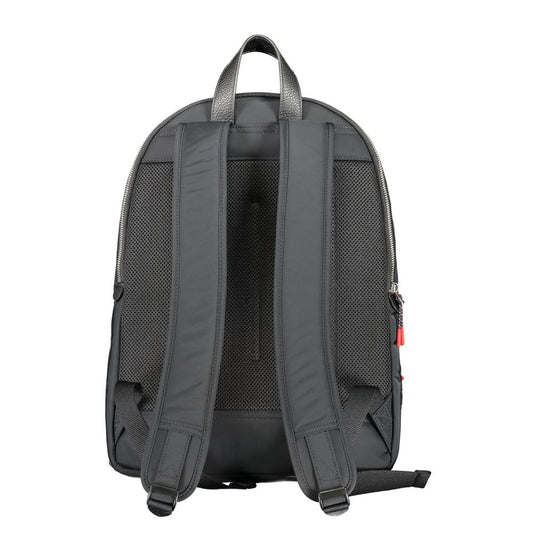 Tommy Hilfiger – Schwarzer Polyester-Rucksack