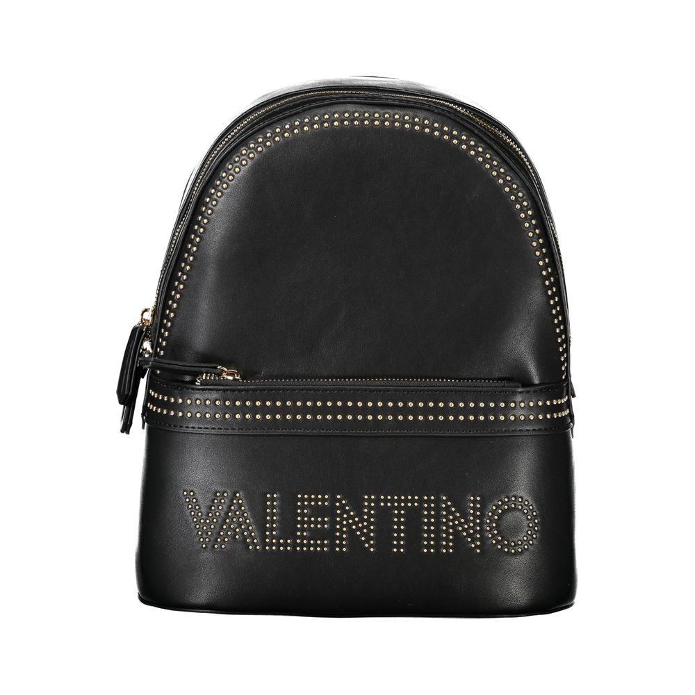Mario Valentino Schwarzer Polyethylen-Rucksack für Damen