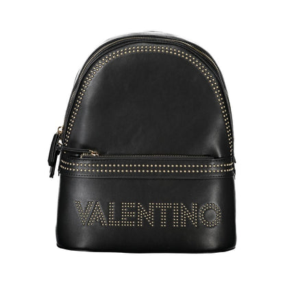 Mario Valentino Schwarzer Polyethylen-Rucksack für Damen