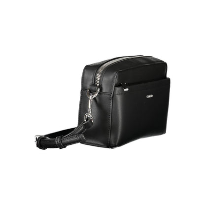 Calvin Klein Damenhandtasche aus schwarzem Polyester