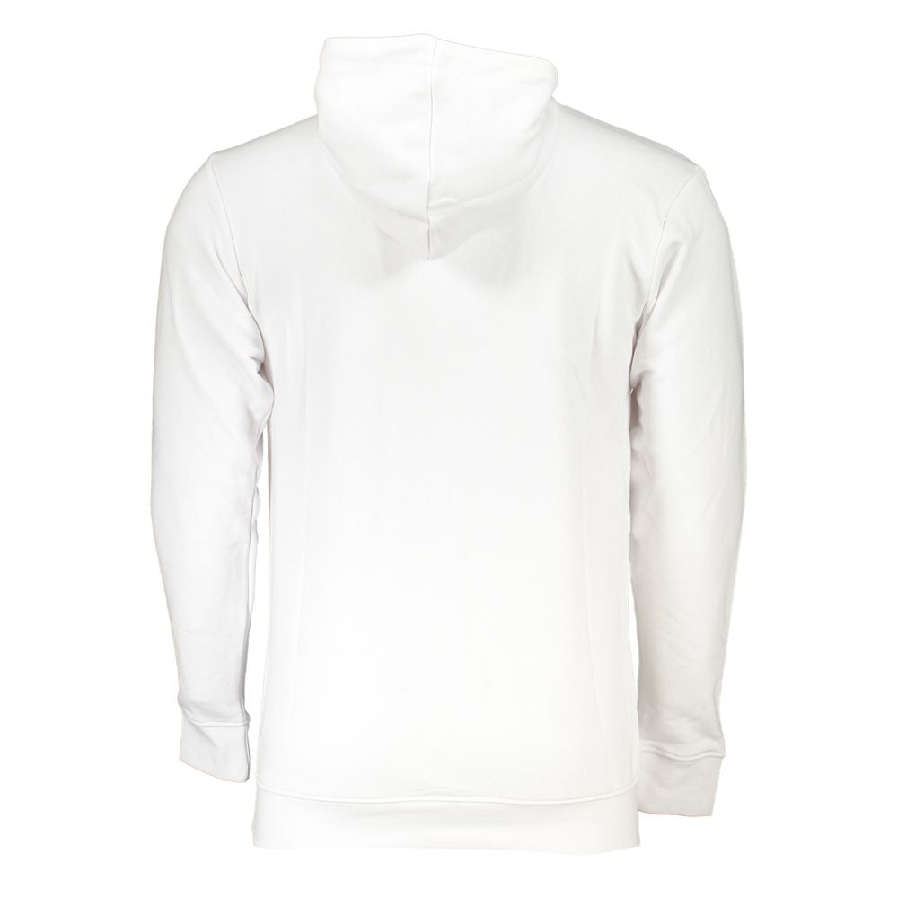 Cavalli Class Weißer Baumwollpullover für Herren