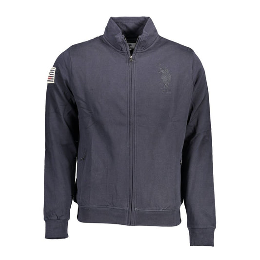 US POLO ASSN. Blauer Baumwollpullover für Herren