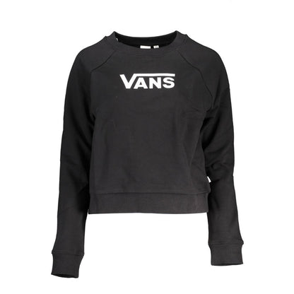 Vans – Schwarzer Baumwollpullover für Damen