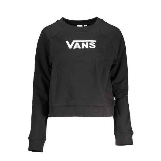 Vans – Schwarzer Baumwollpullover für Damen